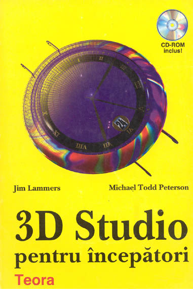 Cover of Hungarian translation of 3D Studio For Beginners book co-authored by Jim Lammers of Trinity Animation