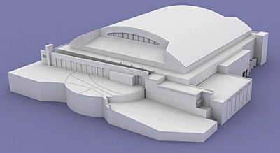 3D Model Printing Service for New Mizzou Basketball Arena