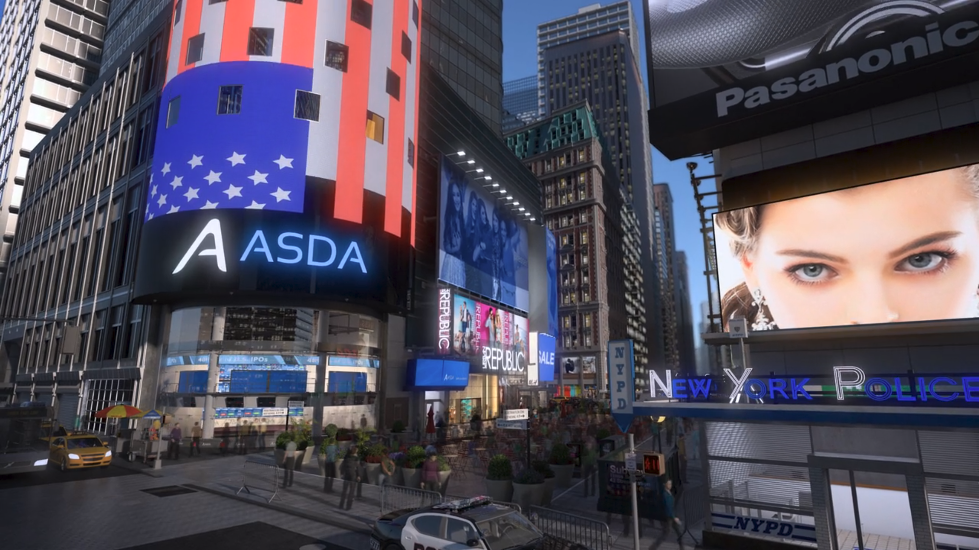 City Animation: Touring Times Square