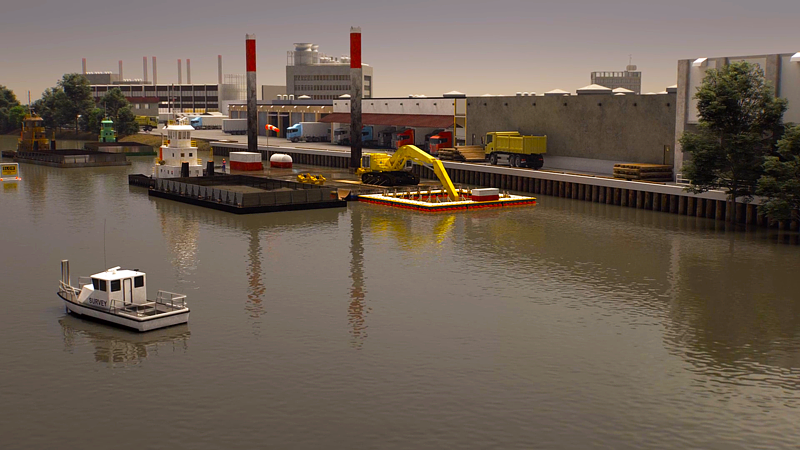Public Relations Animation – Dredging of Newtown Creek