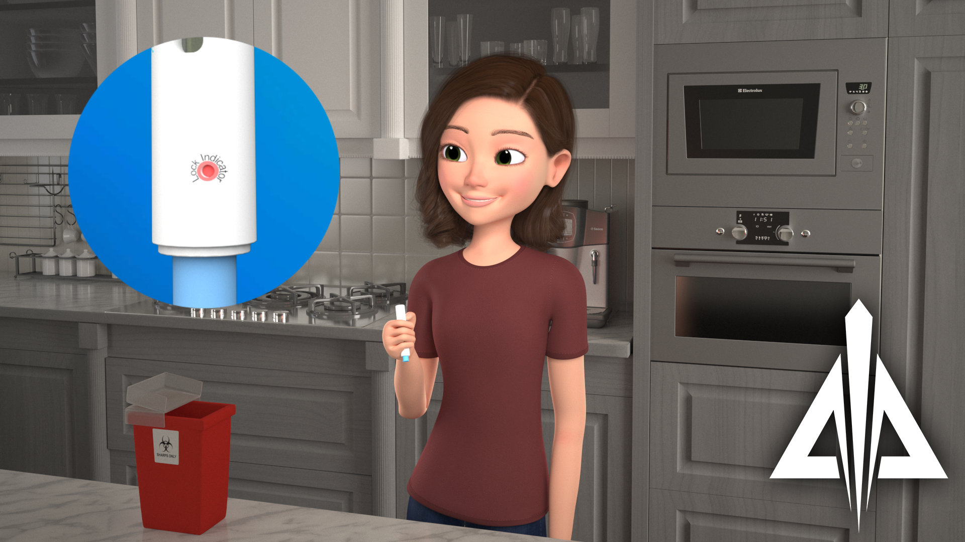 Using 3D Animation for Easy Medical Explanation