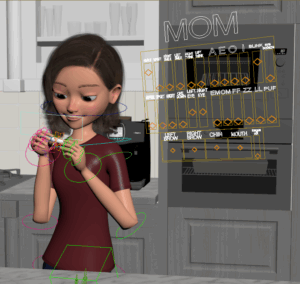 UniPen Mom Character animated by Trinity Animation