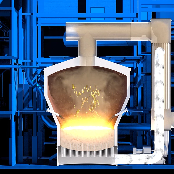 Fluid Bed Incineration Animation